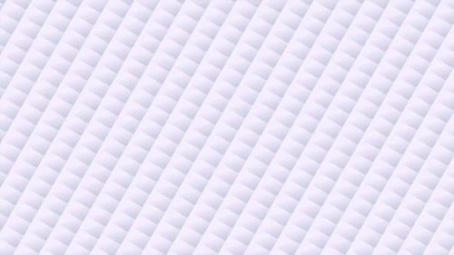Seamless White Geometric Looping Background Pattern