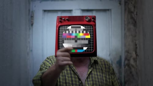 Kein Signal Bitte stehen Sie dem Fernsehmann zur Seite.