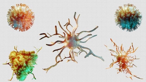 Pacote de células de vírus