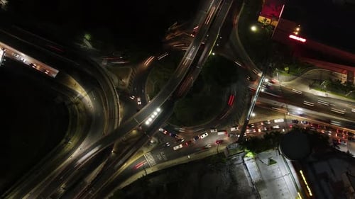Lapso de tiempo del paisaje urbano