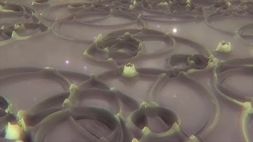 Abstract Fluid Liquid Surface Morphing Background Animation