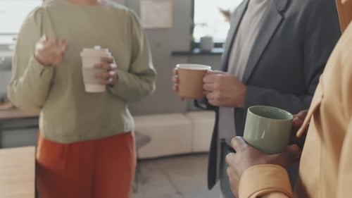Kaffeepause im Büro