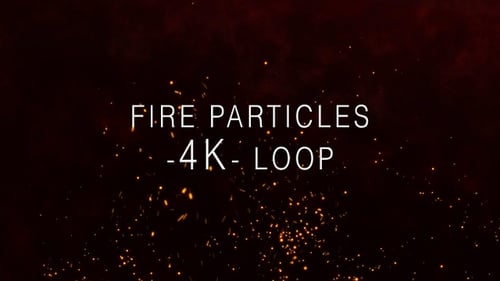 Feuerpartikel 4K