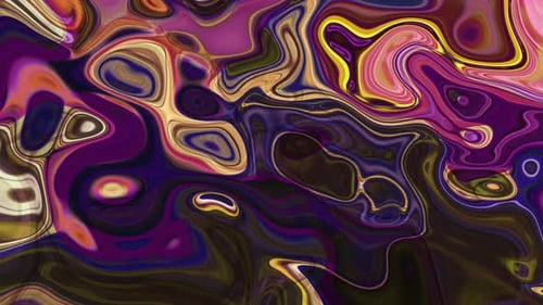 Abstract Marble Liquid Animation Background