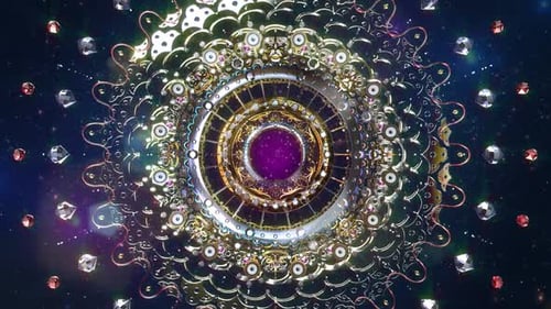 Sparkling Luxury Mandala