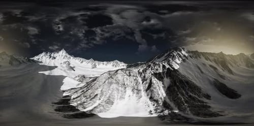 VR 360 Norway Mountains Severe Landscape