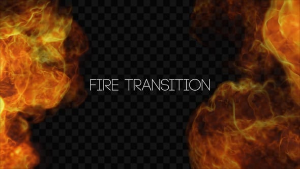 Realistic Fire and Smoke VFX Elements Pack, Transitions Motion Graphics ...