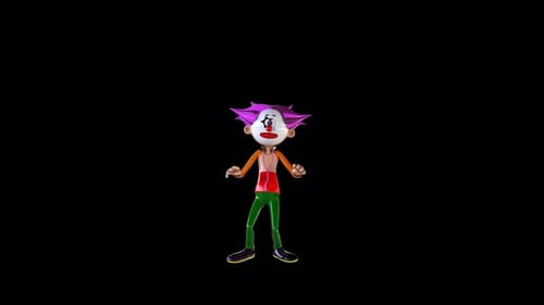4K Clown Dancing