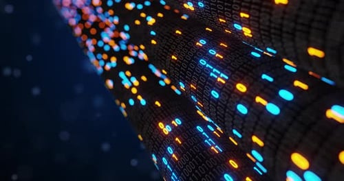 Big Data, Cloud-Computing, Internet der Dinge, IOT, KI-Netzwerktechnologie.