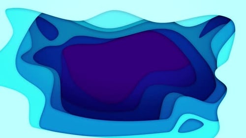 Bunte Zeichentrickanimation mit ovalen Figuren, das Loch im Eis