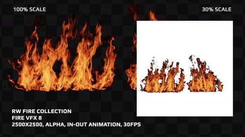 RwVfx - Fire 8 - In Out Animation