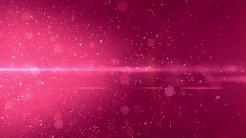 Partikel fliegen rosa