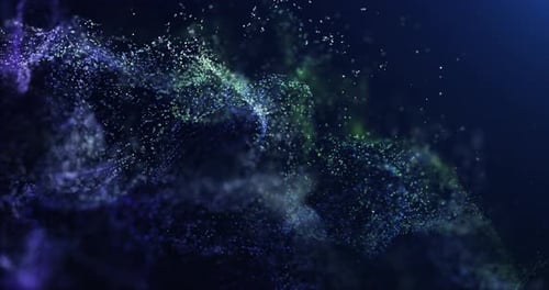 Abstract Particles Background