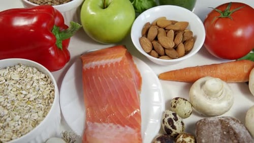 Healthy Food Ingredients for Balanced Diet