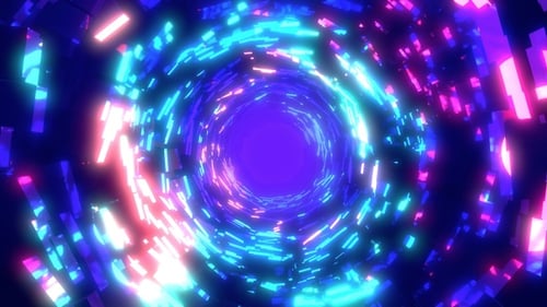 Neon Tunnel