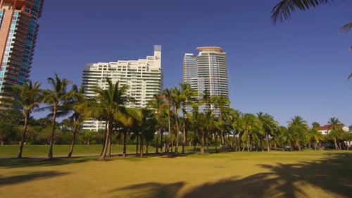 La tour Continuum South Beach vue à Miami Beach