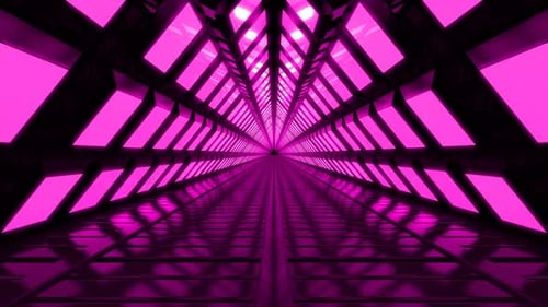 Loop de fundo do túnel triangular