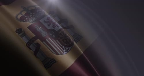 Flagge Spaniens Loopable