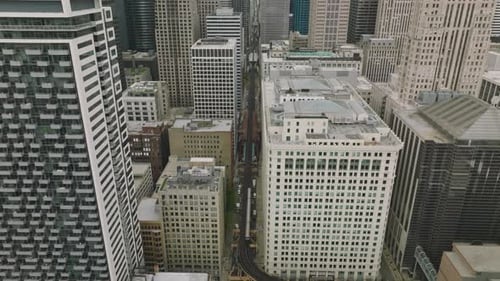 Chicago Illinois USA Aerial Drone Footage