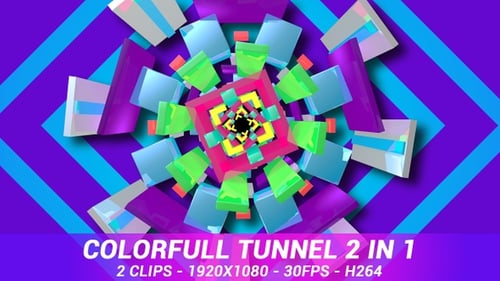 Farbvoller Tunnel 2 In 1