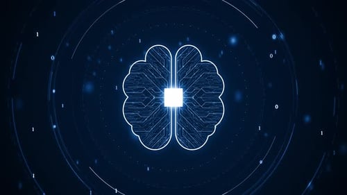 Technologie Künstliche Intelligenz Konzept.