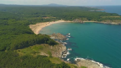 Bay with Nature in Black Sea