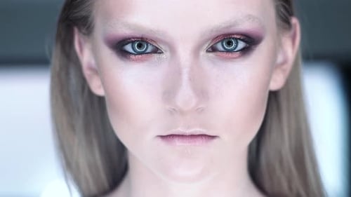 Closeup Eyes Beauty Makeup