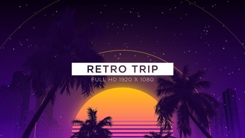 Fond Retro Trip VJ Loops