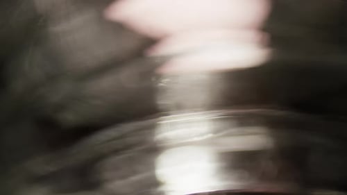 Abstract Motion of Blurred Light Patterns