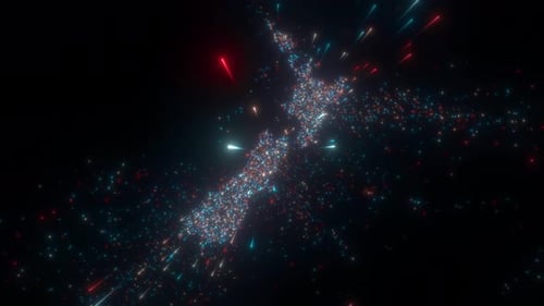 Abstrakte Landkarte von Neuseeland