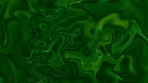 Green Ink Clean Marble Liquid Animated background