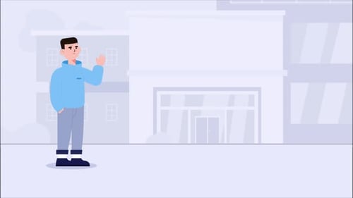 Cartoon-Figur 4K
