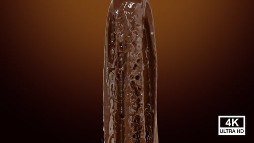 Fontaine Chocolate Splash 4K