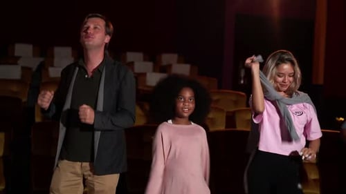 Couples and Children and Clapping After the Movie