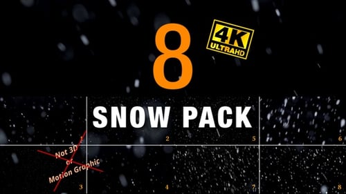 Schneedecke (4K)