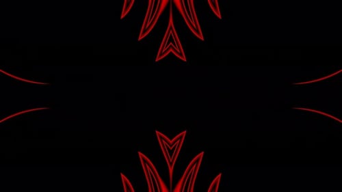 Abstração pulsante vermelha branca de fundo infinito