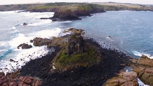 Coast Drone Waves