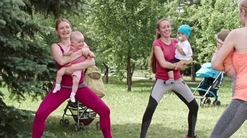 Booty-Shaping Squats for Young Moms