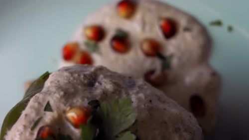 Preparing Process of Chiles En Nogada Recipe