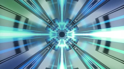Expanding Circle Rays 04