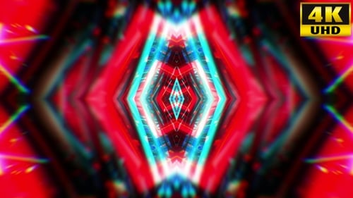 Abstract Kaleidoscope Vj Loops V4