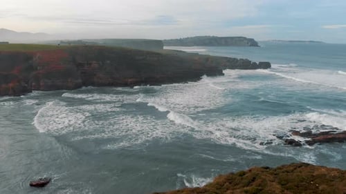 Cantabria, Spain. Drone