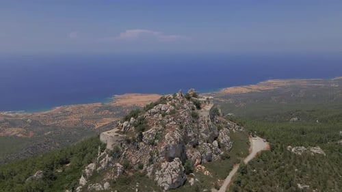 Castle at top of the mountain
