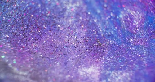 Textura Brilho Borrão Fundo De Lantejoulas Roxo Azul