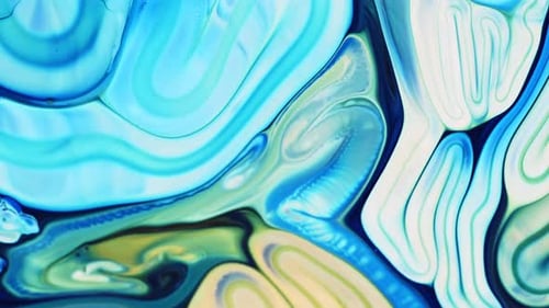 Diffusion de peinture alimentaire colorée abstraite 028