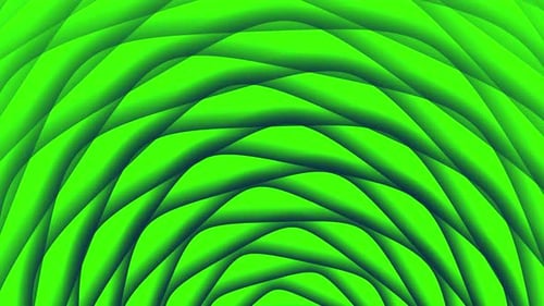 Abstract Fantasy Green Colorful Shiny Geometric Wavy Background