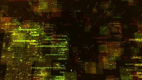 Digital flying background