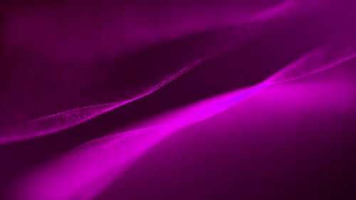 Abstract Fluid Magenta Particle Wave Motion Background