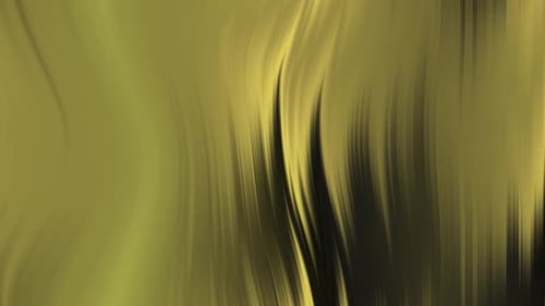 Abstract Flowing Golden Liquid Lines Background Animation