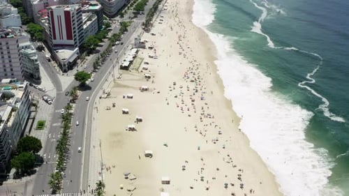 Aerial View Cityscape of Rio De Janeiro